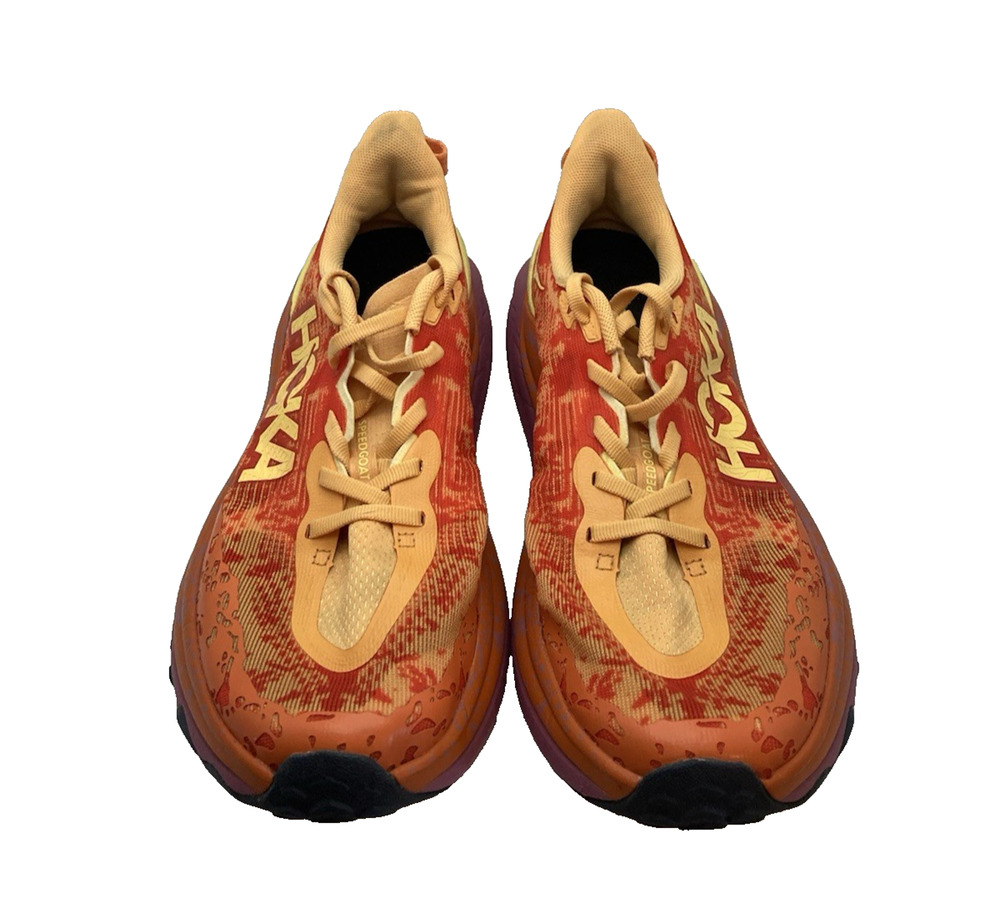 Hoka Speedgoat 6 Trail Running Shoes Women's 9.5 Orange 1147811-SRBT